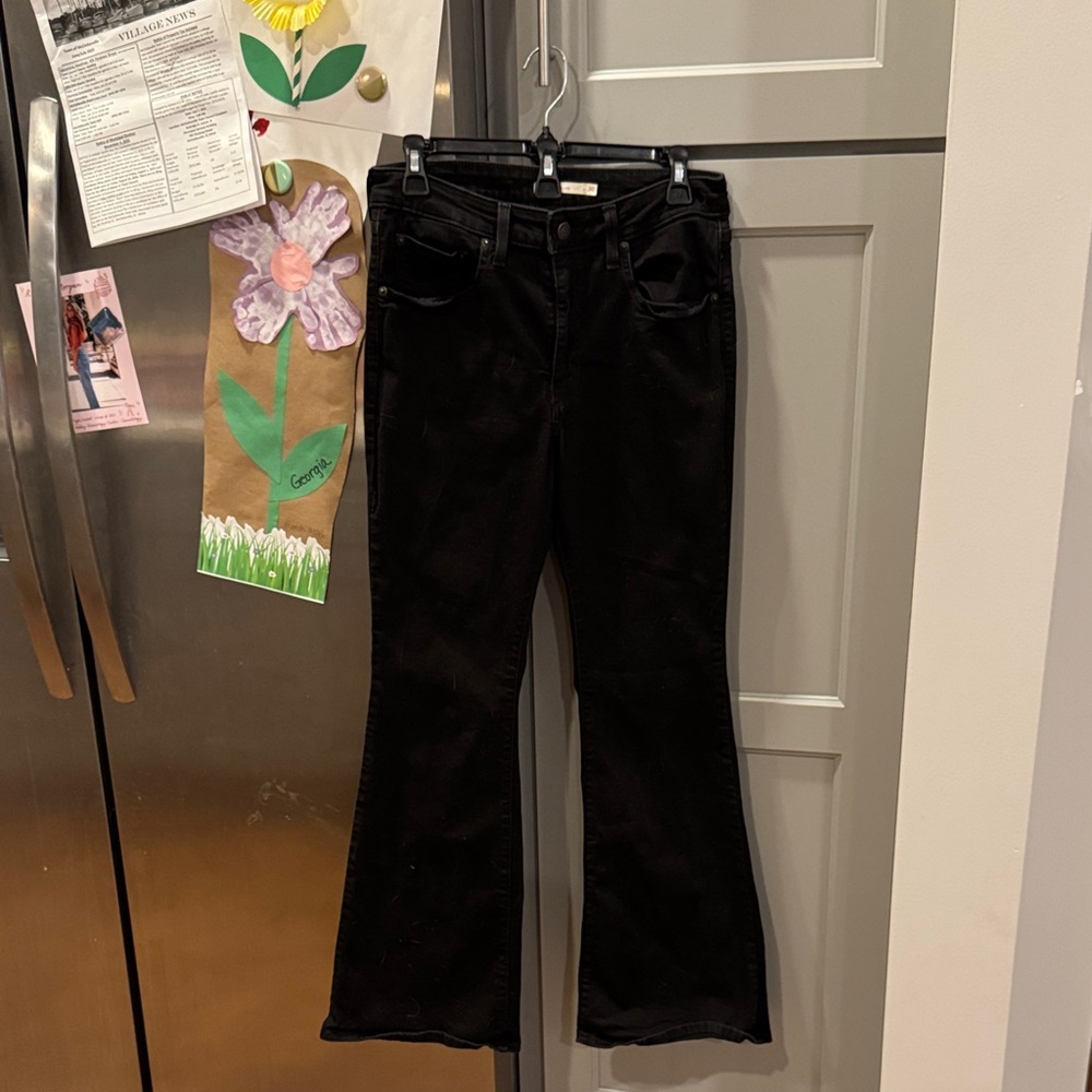 Levi's Black 726 Flare Jeans